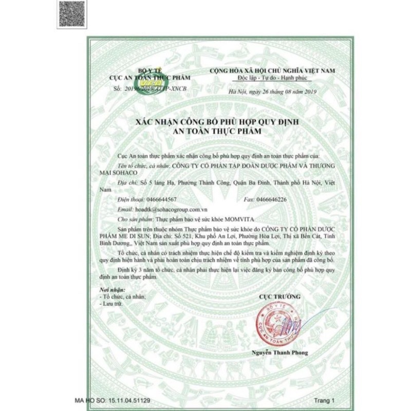 Viên uống bổ bầu Mymom DHA  bổ sung vitamin và khoáng chất thiết yếu cho mẹ bầu và cho con bú.