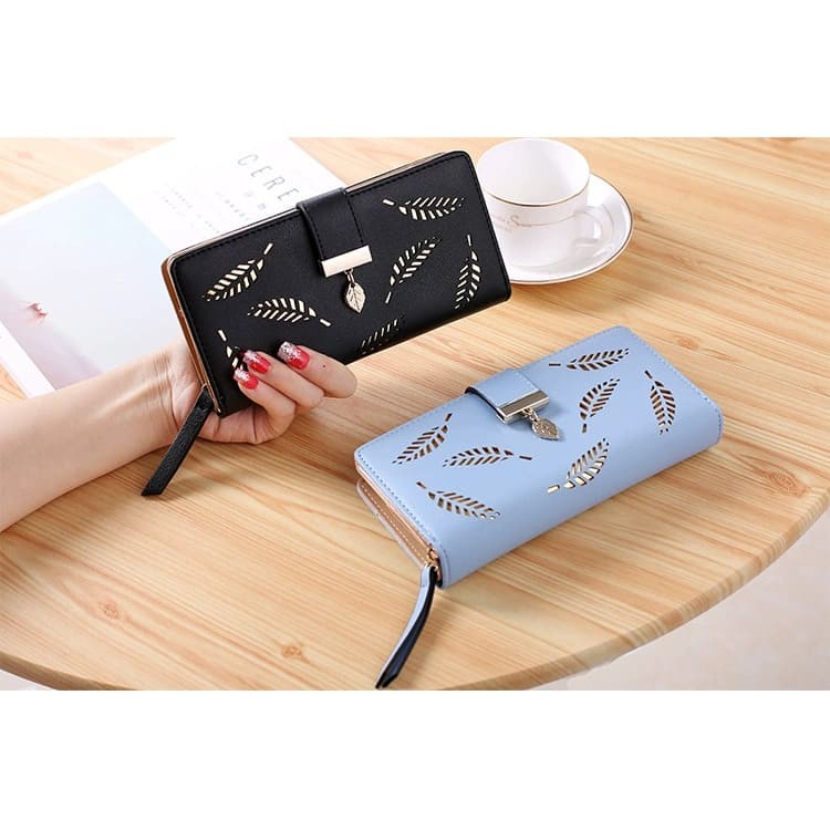 Ví cầm tay nữ dáng dài cao cấp sang trọng phong cách Hàn Quốc hợp thời trang VDCT30