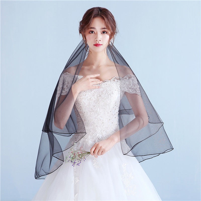 Khăn Voan Trùm Đầu Màu Trắng Dùng Chụp Ảnh Cưới Cho Cô Dâu | BigBuy360 - bigbuy360.vn