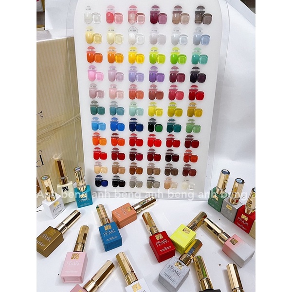 Sơn gel pearl . sét 66 màu,hàng chính hãng