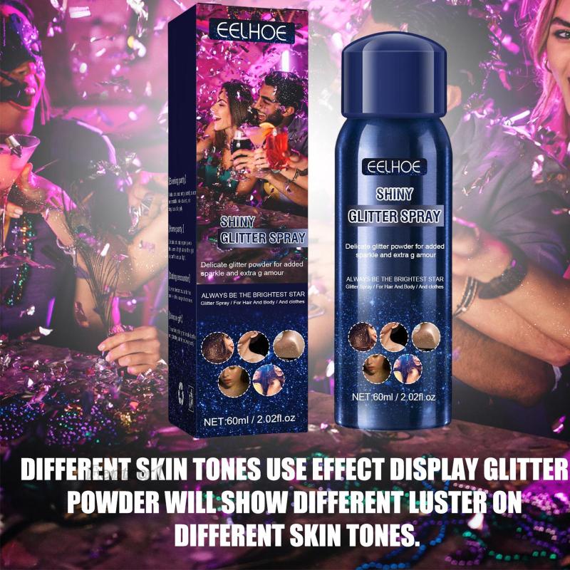 Chai Xịt Kim Tuyến Fenteer1 2.02fl.oz Dành Cho Trang Điểm Tiệc Tùng