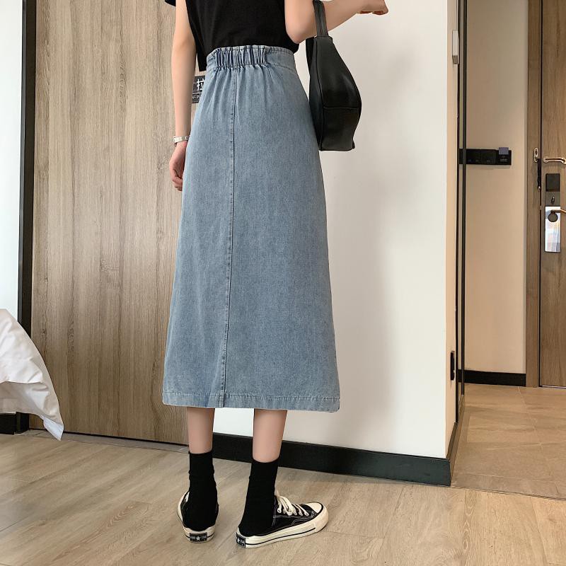 [Mã FADIRECT20 giảm 20K đơn 150K] [SẴN] Váy jean dài Ulzzang Quảng Châu VJD6 | BigBuy360 - bigbuy360.vn