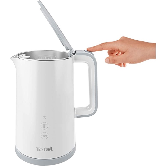 Ấm Siêu Tốc Tefal KO6931 Wasserkocher Sense Nội Địa Đức dung tích 1,5L có Điều Chỉnh Nhiệt Độ Cao Cấp Germany SnT 10064