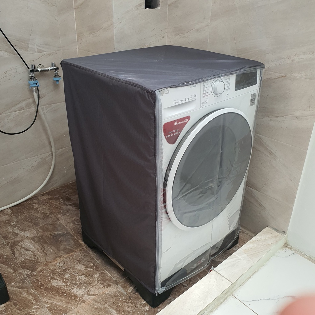 Bạt phủ máy giặt Cao Cấp Electrolux Vải Dù 3 Lớp Siêu Bền Chống Mưa Nắng Nóng Từ 7kg đến 15kg