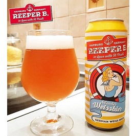 Bia lúa mỳ - REEPER B BLONDES WEISSBIER - Đức - 500ml thùng 24 lon