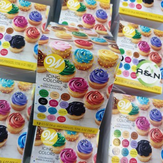 Màu làm bánh cao cấp  Wilton Icing Color set 8 - set 12 made in USA