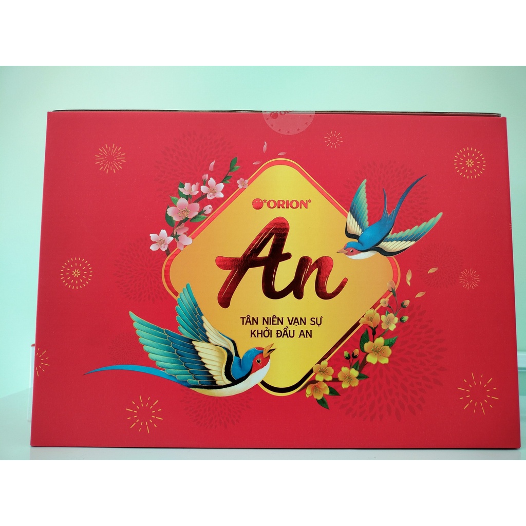 Bộ quà tết ORION-Bình An I(693,7g" 4 hộp+3 gói") | BigBuy360 - bigbuy360.vn