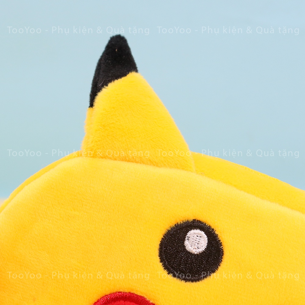 Hộp bút, bóp viết vải lông nhiều mẫu dễ thương cute TooYoo BK00487