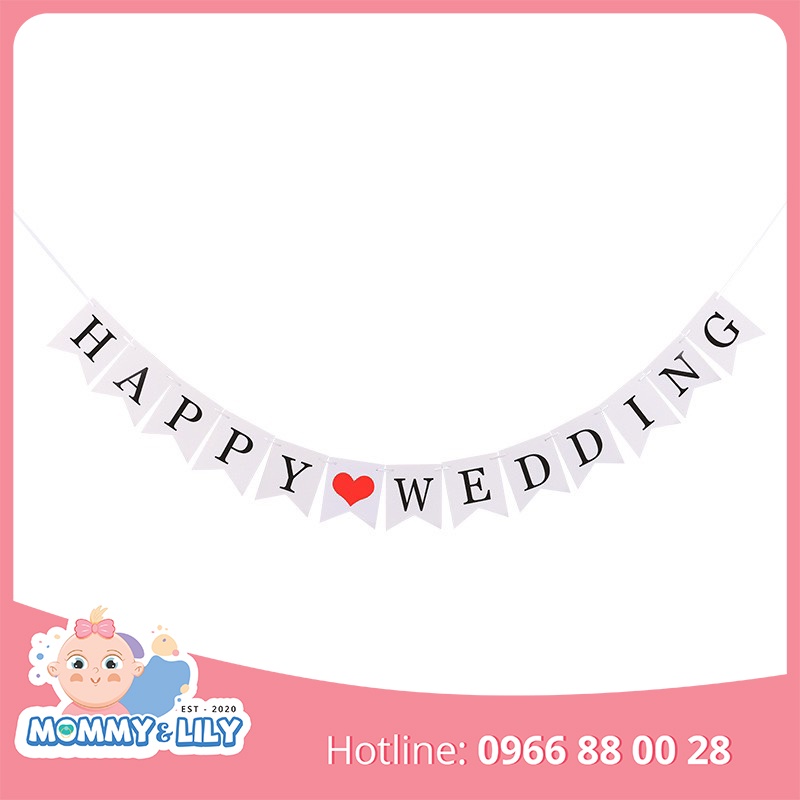Dây treo trang trí ngày lễ tình yêu Valentine