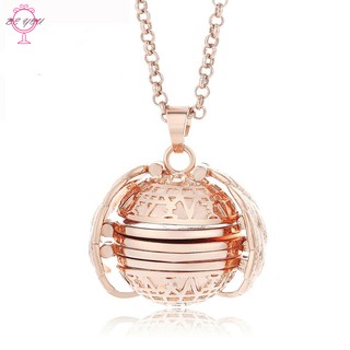 Dây chuyền mặt tròn lồng ảnh