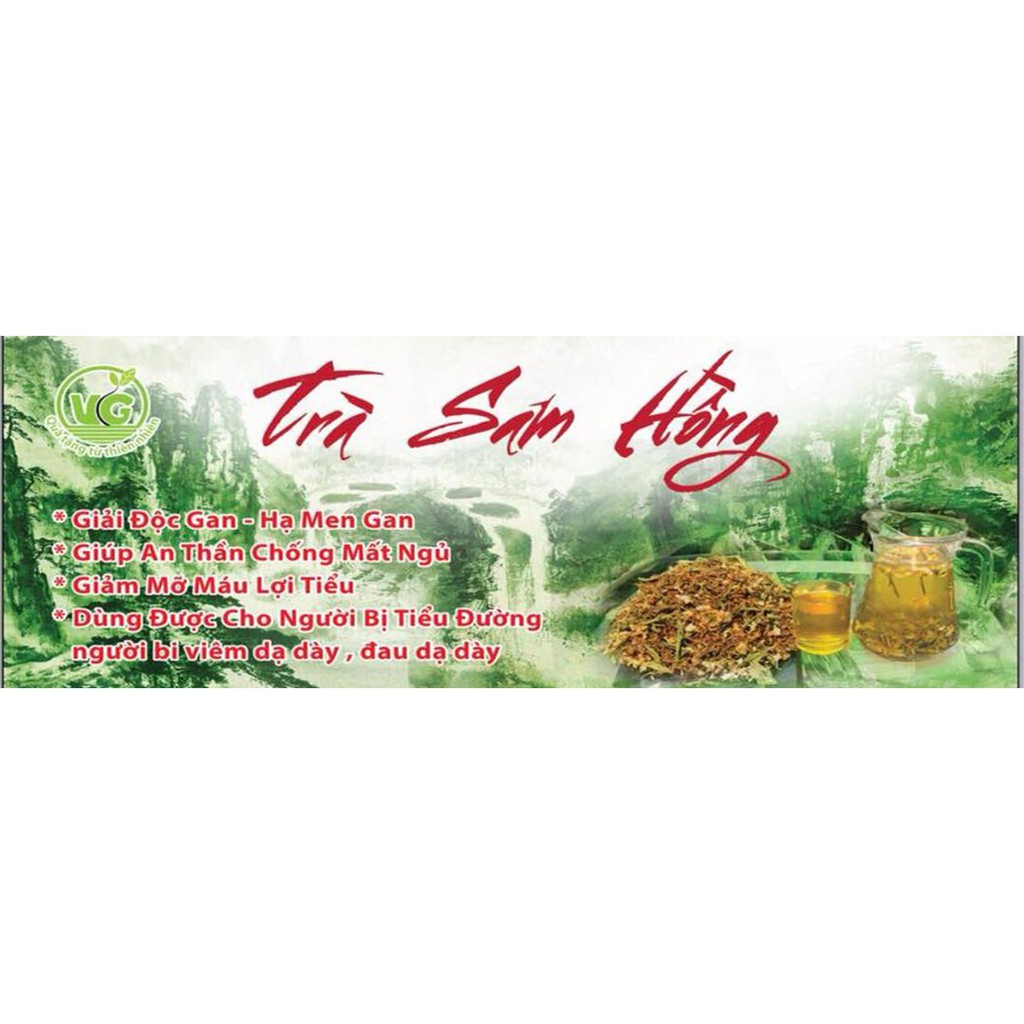 Trà sam hồng 200gr