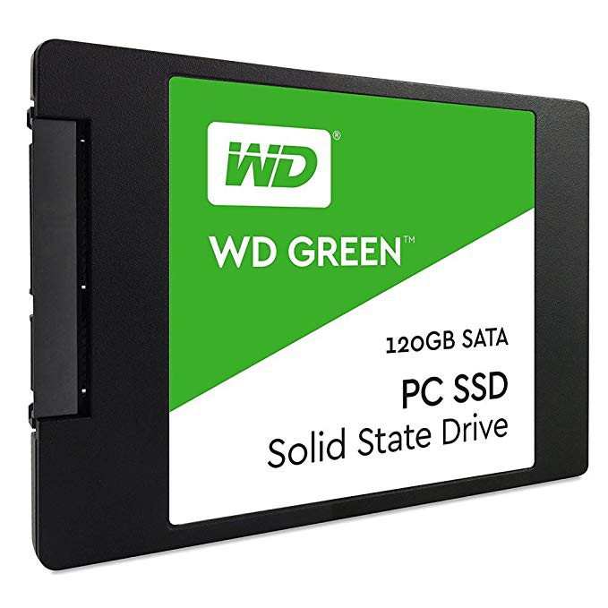 Ổ SSD Western Green 120Gb ( Xanh Đen ) Chính Hãng, bảo hành 3 năm