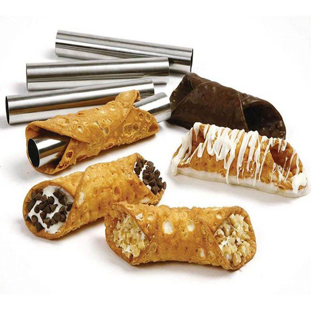 Set 6 Ống Làm Bánh cannoli Bằng Thép Không Gỉ