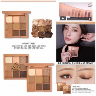 {XẢ KHO SỈ} Bảng Màu Mắt 9 Ô 3CE 3CE MOOD RECIPE MULTI EYE COLOR PALETTE 8.1g