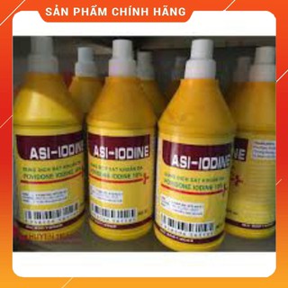 DUNG DỊCH SÁT KHUẨN CỒN ĐỎ POVIDONE CHAI 500ML
