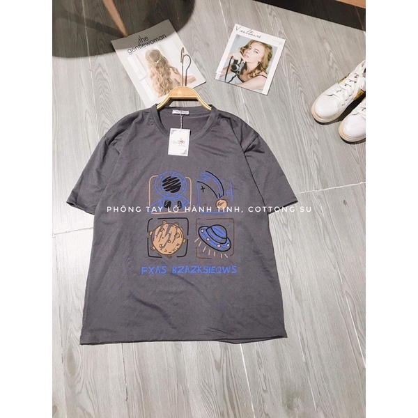 Áo thun tay lỡ hành tinh TC6