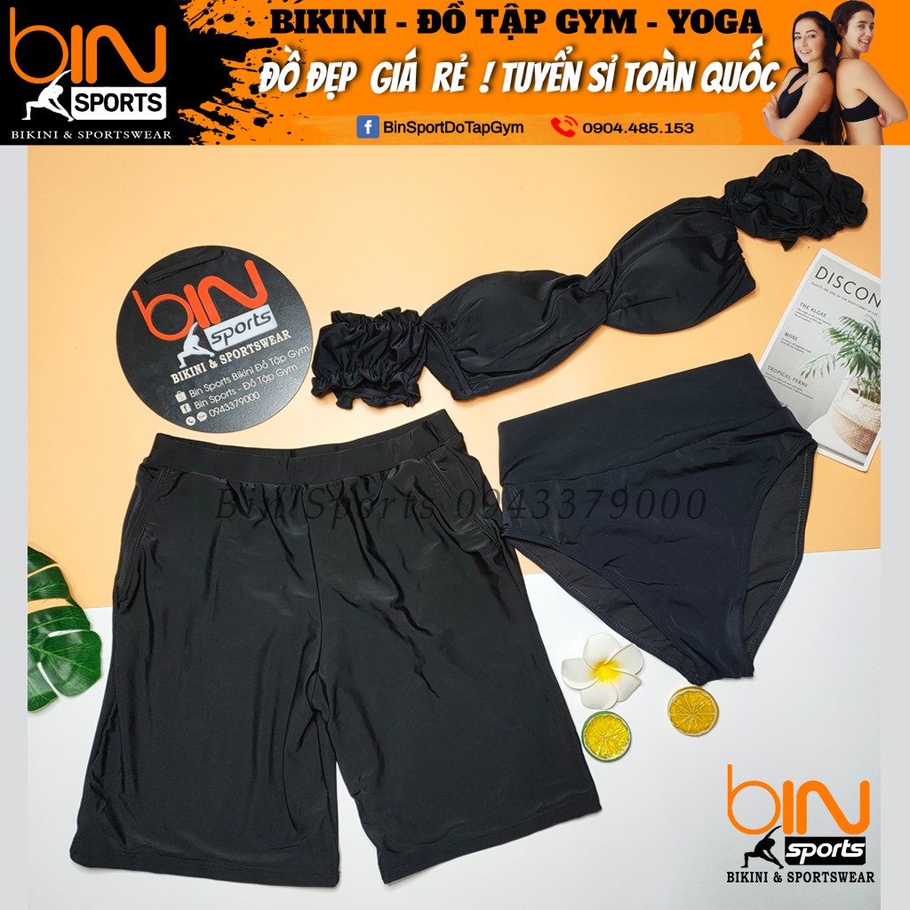 Đồ Bơi Cặp Nam Nữ Mặc Đi Biển Bin Sports CB048