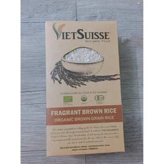 Gạo lứt hữu cơ Vietsuisse