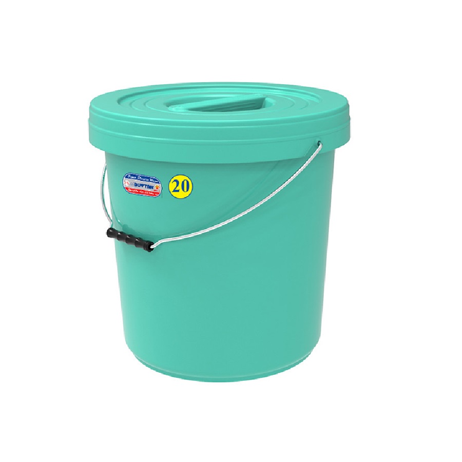 XÔ NHỰA QUAI SẮT DUY TÂN 10L/12L/14L/16L/20L ( MẪU MỚI 2022)