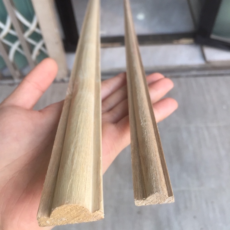 Nẹp chỉ 1.5 cm & 2.5 cm, ứng dụng trong thi công thiết kế nhà cửa - LUXI WOOD