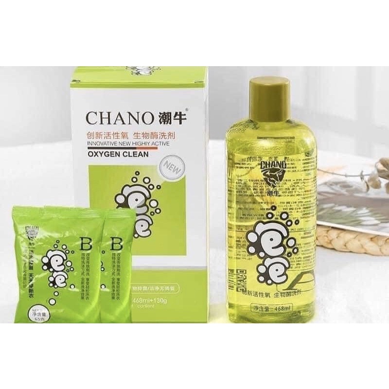 NƯỚC TẨY MỐC QUẦN ÁO CHANO [HÀNG CHÍNH HÃNG] TẨY ĐƯỢC QUẦN ÁO MÀU