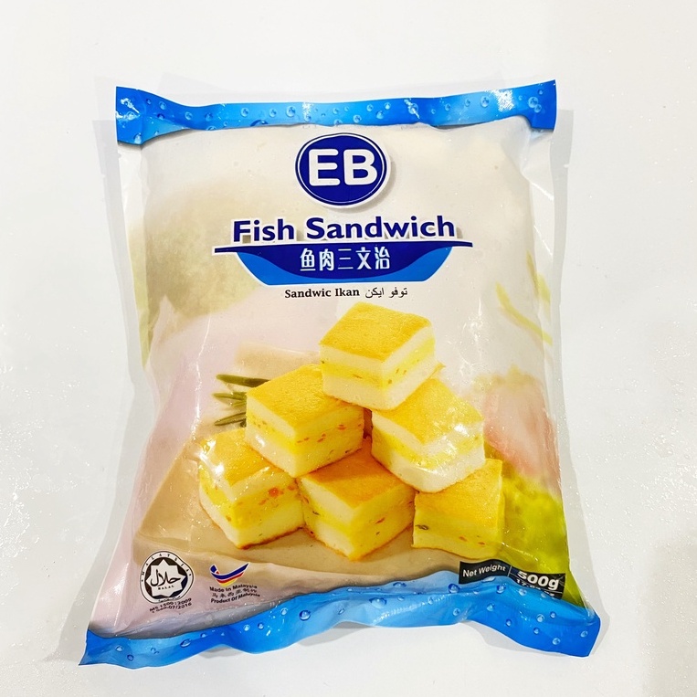 Sandwich Cá Hồi 500g - Viên Thả Lẩu Sandwich Trứng Cá Hồi - Siêu Thị Lẩu &amp; Đồ Nướng
