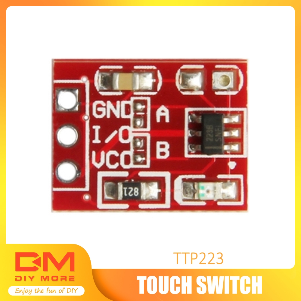 Set 5 Mô Đun Công Tắc Cảm Biến Tự Khóa Ttp223 Cho for arduino