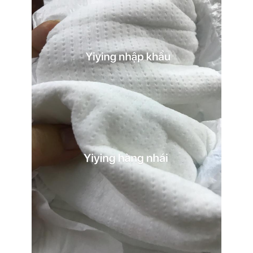 Bỉm dán, Bỉm quần Yiying nhập khẩu chính hãng NB26/S72/M60/L52/XL44/XXL40/XXXL36