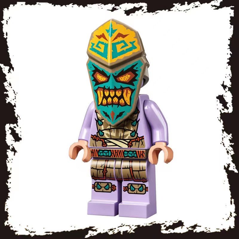 Set 6 Mô Hình Nhân Vật Ninja Rừng Cho Bé