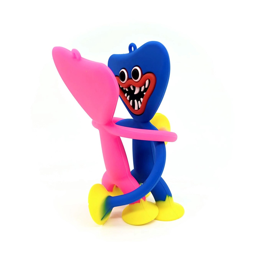 Mặt mô hình đồ chơi nhân vật Huggy Wuggy Poppy Playtime 10 cm làm quà tặng giảm căng thẳng