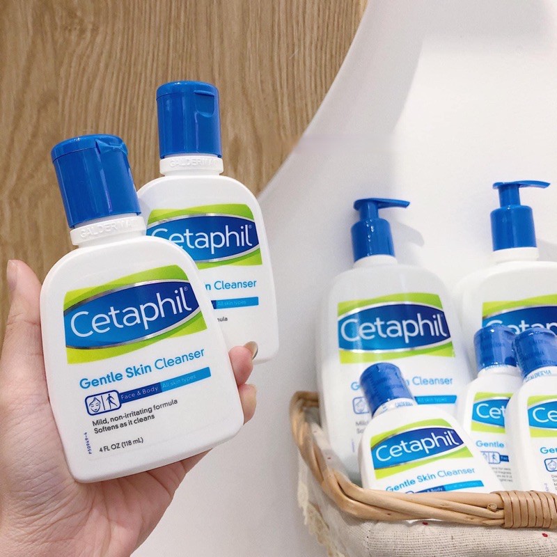 Sữa Rửa Mặt Dịu Nhẹ Cetaphil Gentle Skin Cleanser 118ml