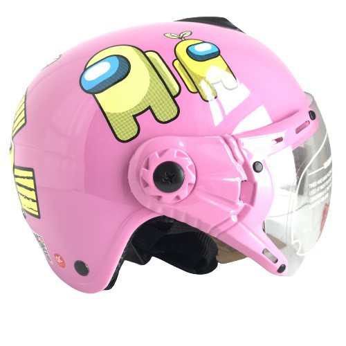 Mũ bảo hiểm trẻ em tem Kitty - Among US -  V&amp;S Helmet - Dành cho bé từ 3 đến 6 tuổi - Vòng đầu 50-52cm - VS103KS