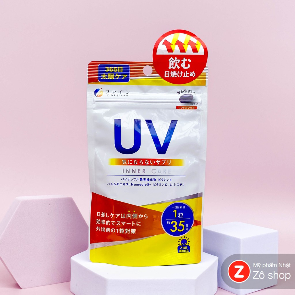 Dưỡng chống nắng đẹp da - Fine UV (35 ngày)