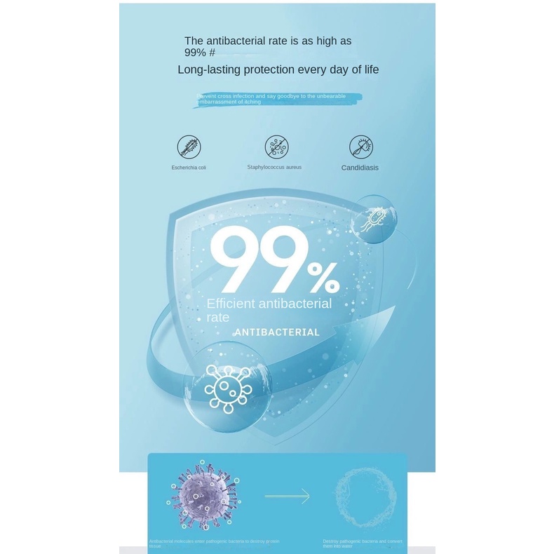 Nước Tẩy Rửa Khử Trùng Giặt Đồ Lót Kháng Khuẩn Cho Nữ 300ml