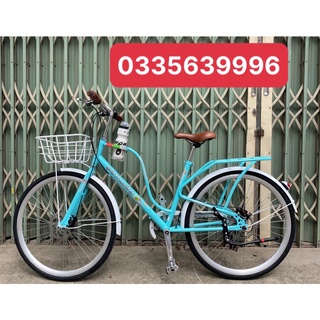 Xe đạp thể thao nữ - xe đạp mini 26 inch 7 tốc độ tuỳ chỉnh nặng nhẹ