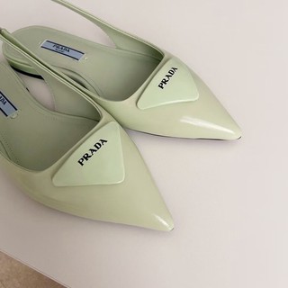 Sandal prada đế bệt mũi nhọn fullbox