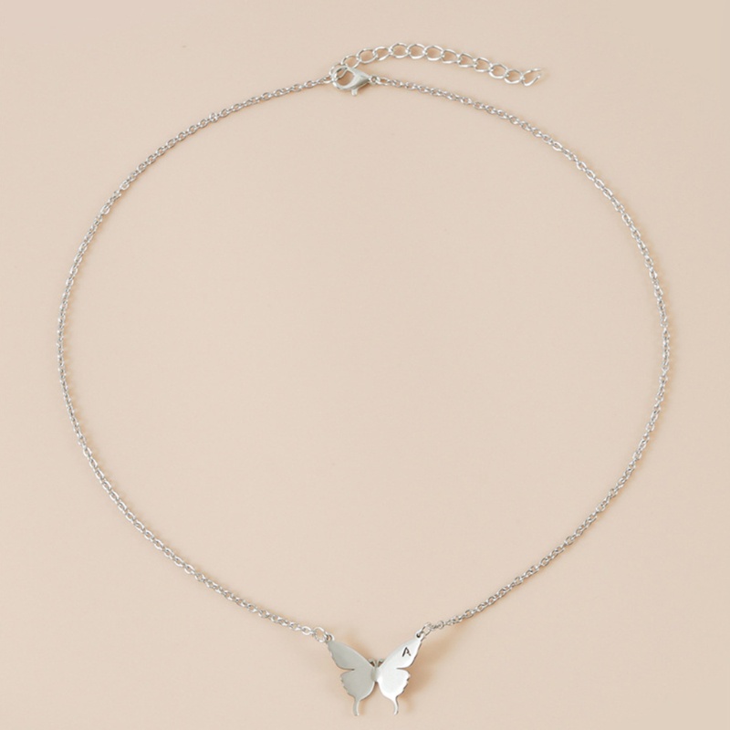 Dây Chuyền Hợp Kim Mặt Hình Bươm Bướm Xinh Xắn Cho Nữ
