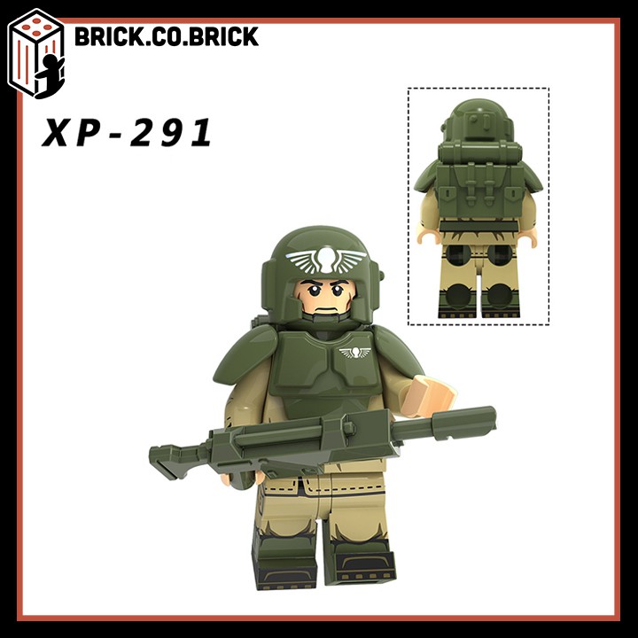 Lego Warhammer 40K Đồ Chơi Lắp Ráp Lính Imperial Guard - Cận Vệ Đế Chế KT1037