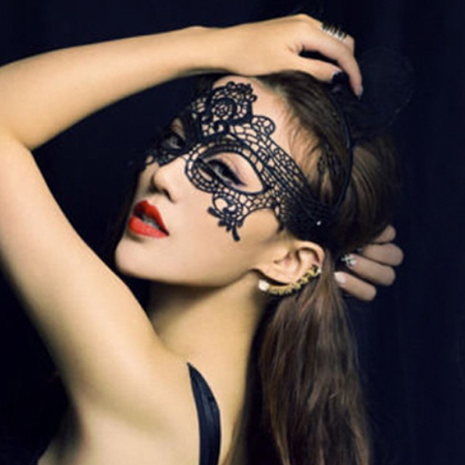 Mặt nạ hóa trang ren quyến rũ - Chọn màu