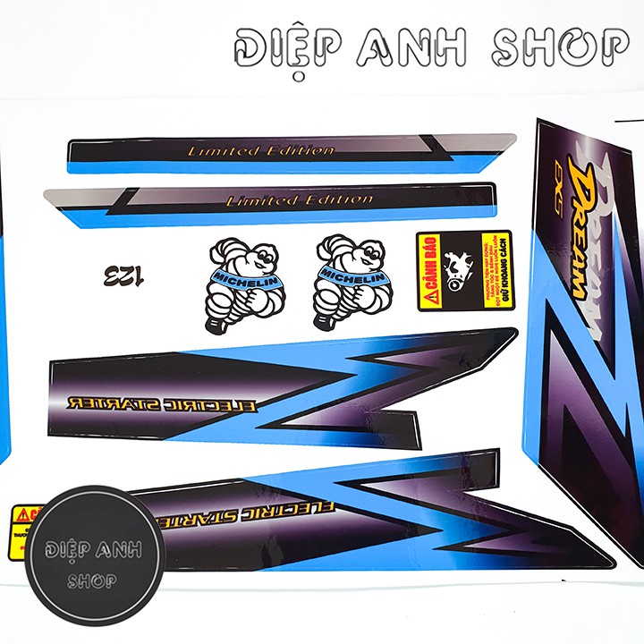 Tem xe Dream - Tem chế xe Dream