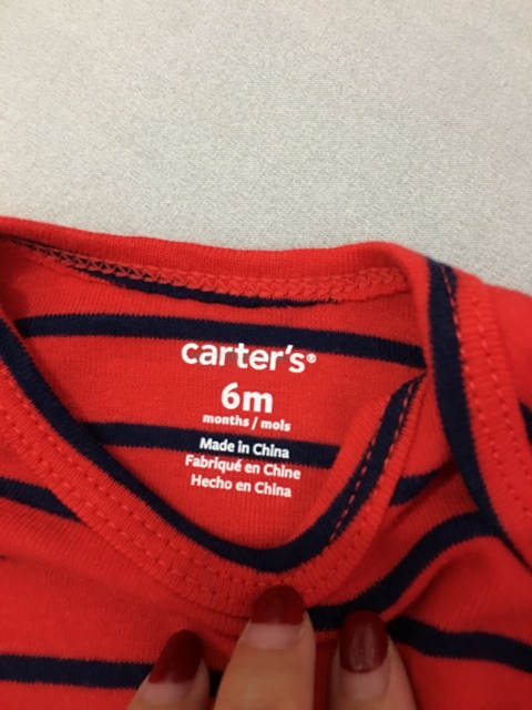 Bodysuit Carter’s xuất dư bé trai/bé gái (dài tay - ngắn tay)