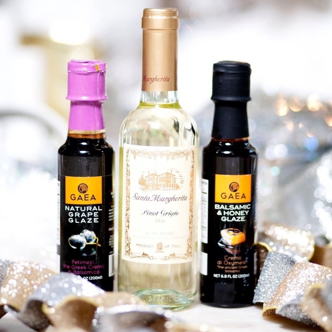 Nước sốt nho/balsamic mật ong nhãn hiệu GAEA 200ml