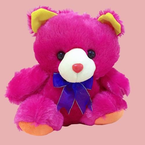 Gấu Bông Teddy Baby Đính Nơ Cổ Dễ Thương Cho Bé Size 25 cm