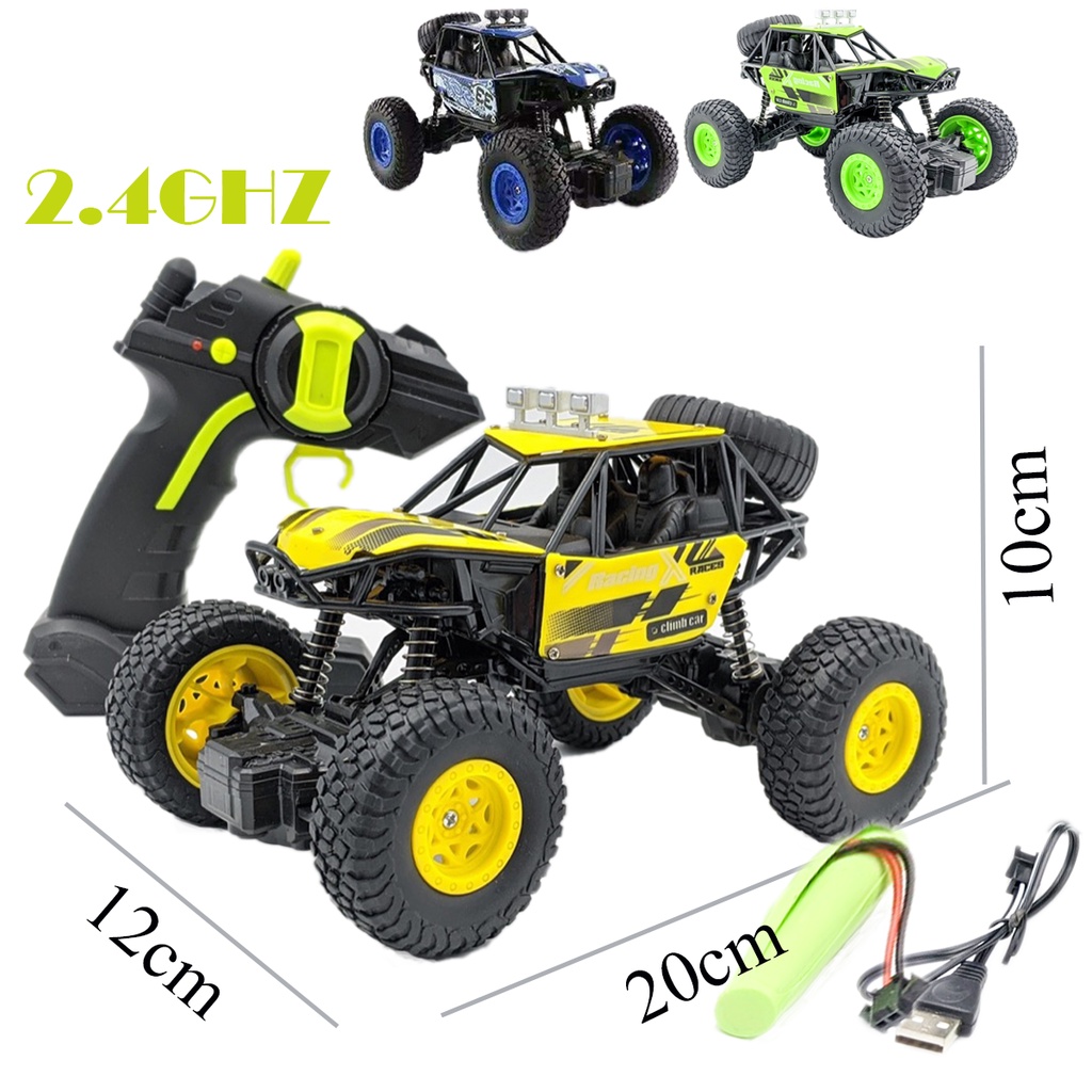 [RẺ VÔ ĐỊCH] XE ĐIỀU KHIỂN ĐỊA HÌNH LEO NÚI ROCK CRAWLER PIN SẠC NHIỀU MẪU