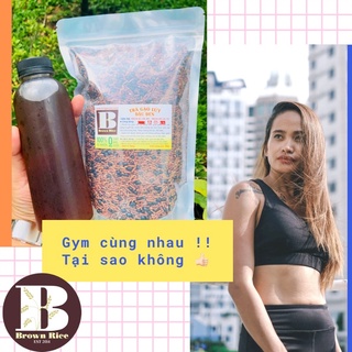 Trà gạo lứt đậu đen Brown Rice 800gr