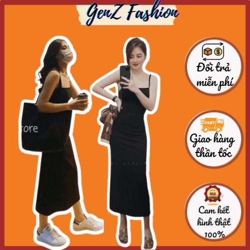 Váy Maxi Hai Dây Sang Chảnh_Mã 102_GenZ Fashion