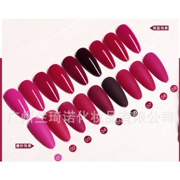 Set sơn gel nhật 9 màu ( 7 mẫu )