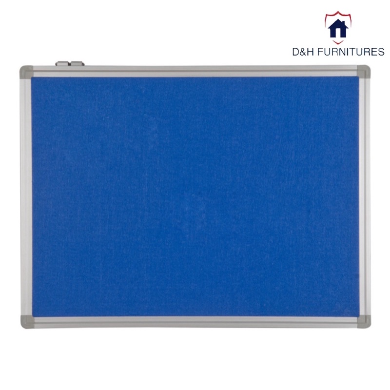 Bảng ghim nỉ xanh dương dành cho văn phòng trường học-D&H Furnitures