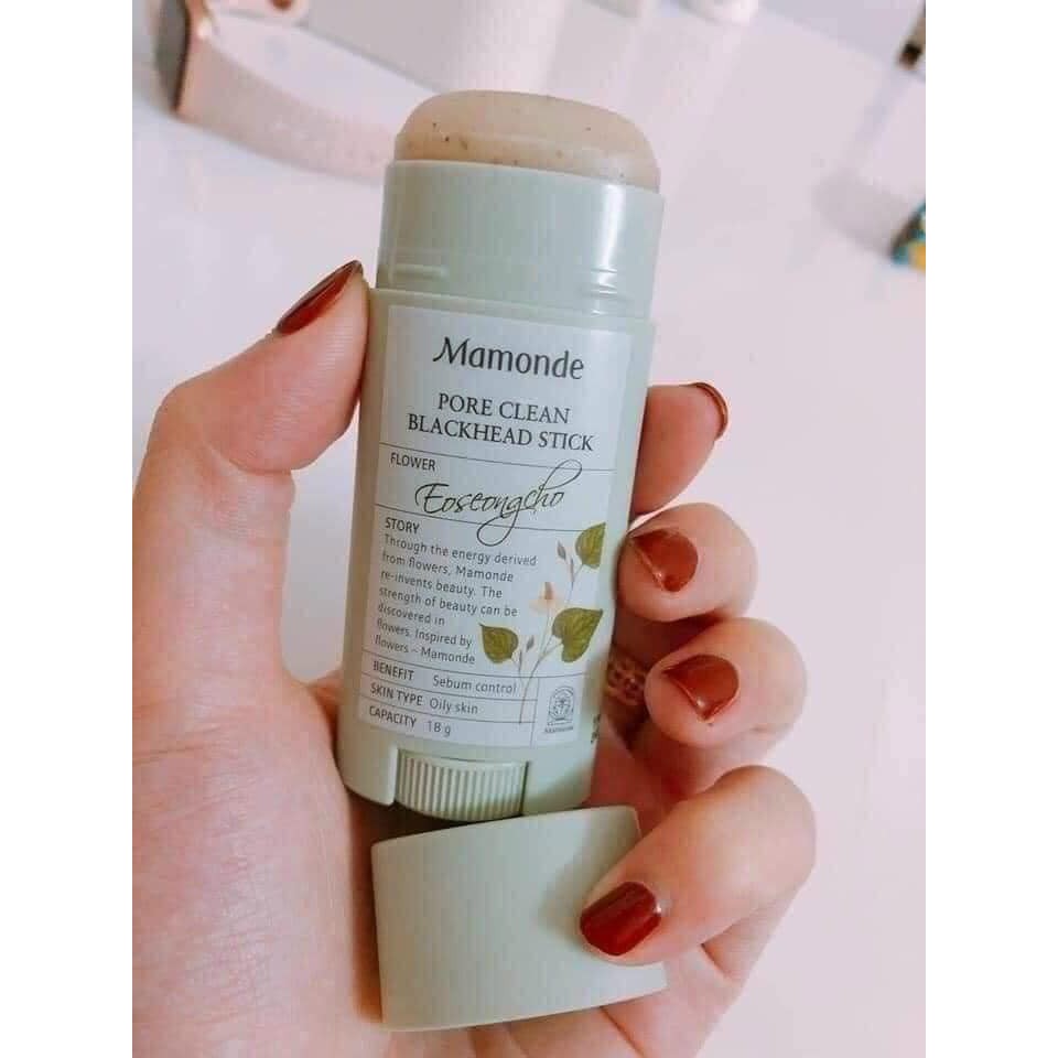 Thanh lăn giảm mụn đầu đen  Mamonde Pore Clean Blackhead Stick