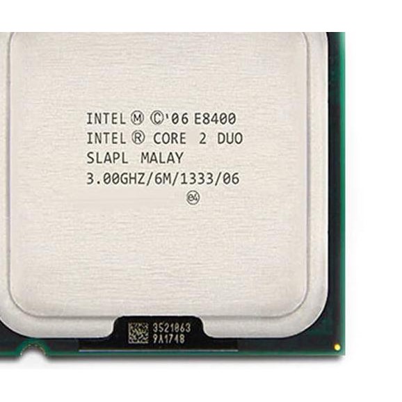 Intel Core 2 Duo E8400 3.0ghz Fsb 1333 Mhz Cache 6mb (Tray) Lga Socket